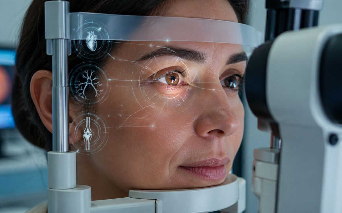 Exame de retina detecta doenças