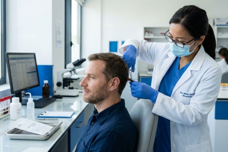 Exame toxicológico.