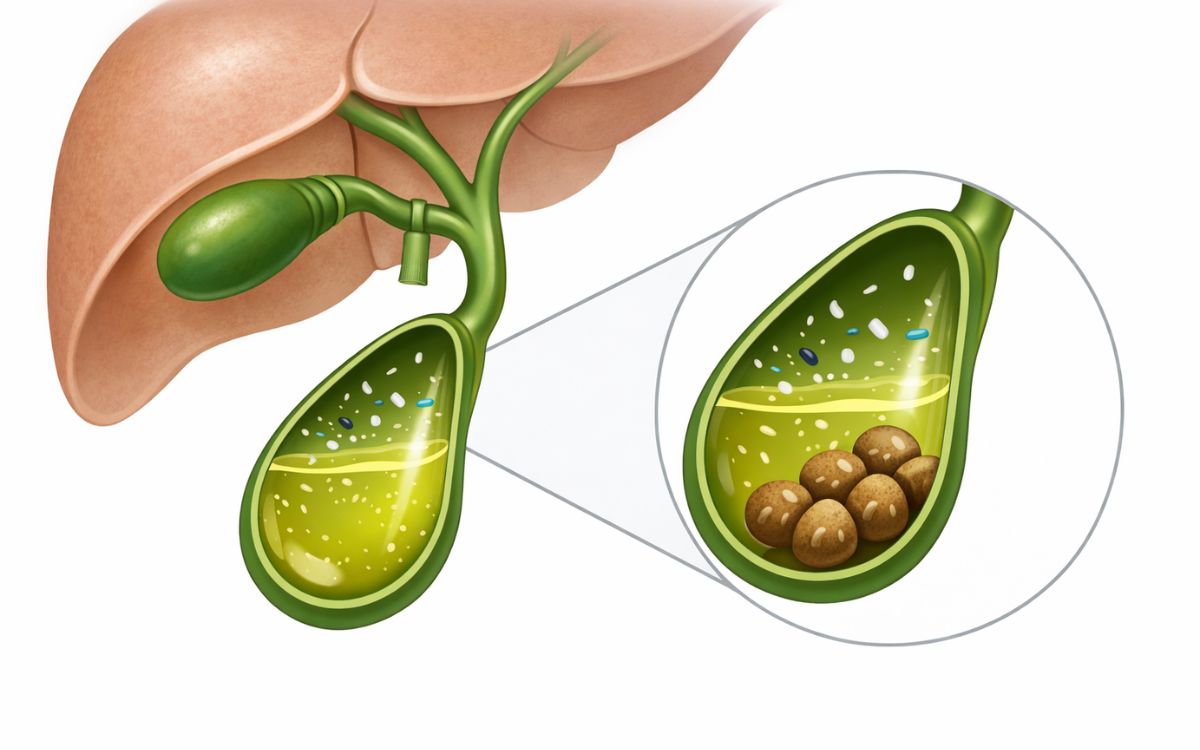 O que são cálculos biliares