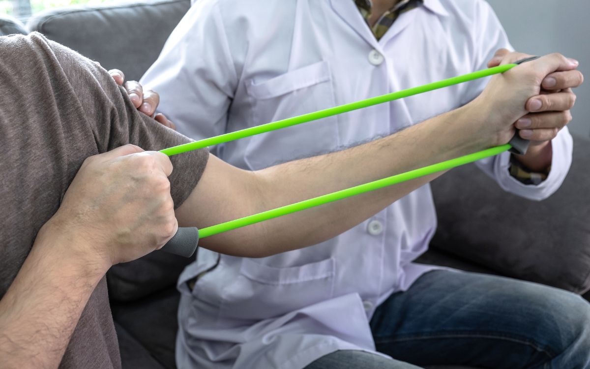 Recuperação do braço após AVC