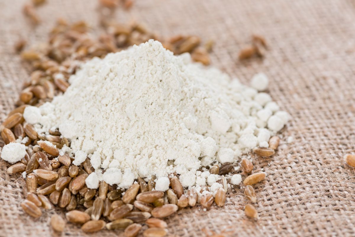 Farinha de espelta.