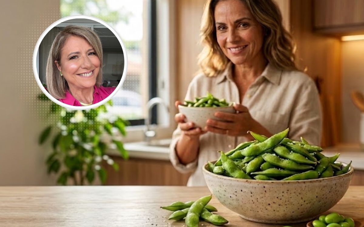 Benefícios do edamame.