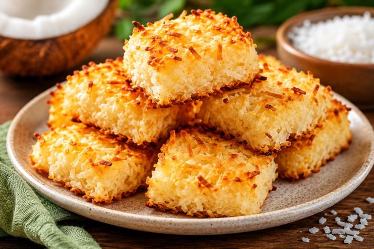 Cocada fit de forno.