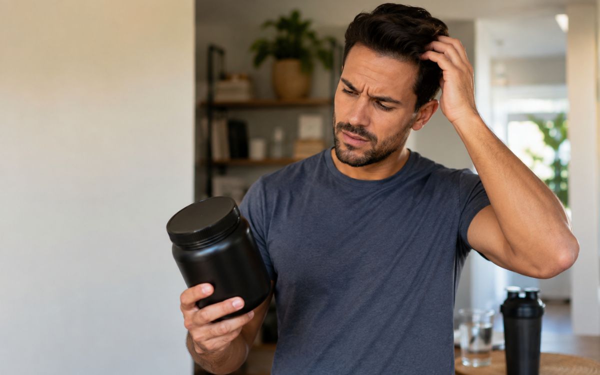 Creatina causa queda de cabelo? O que diz a ciência sobre essa relação 1 Creatina queda de cabelo _ SaúdeLab