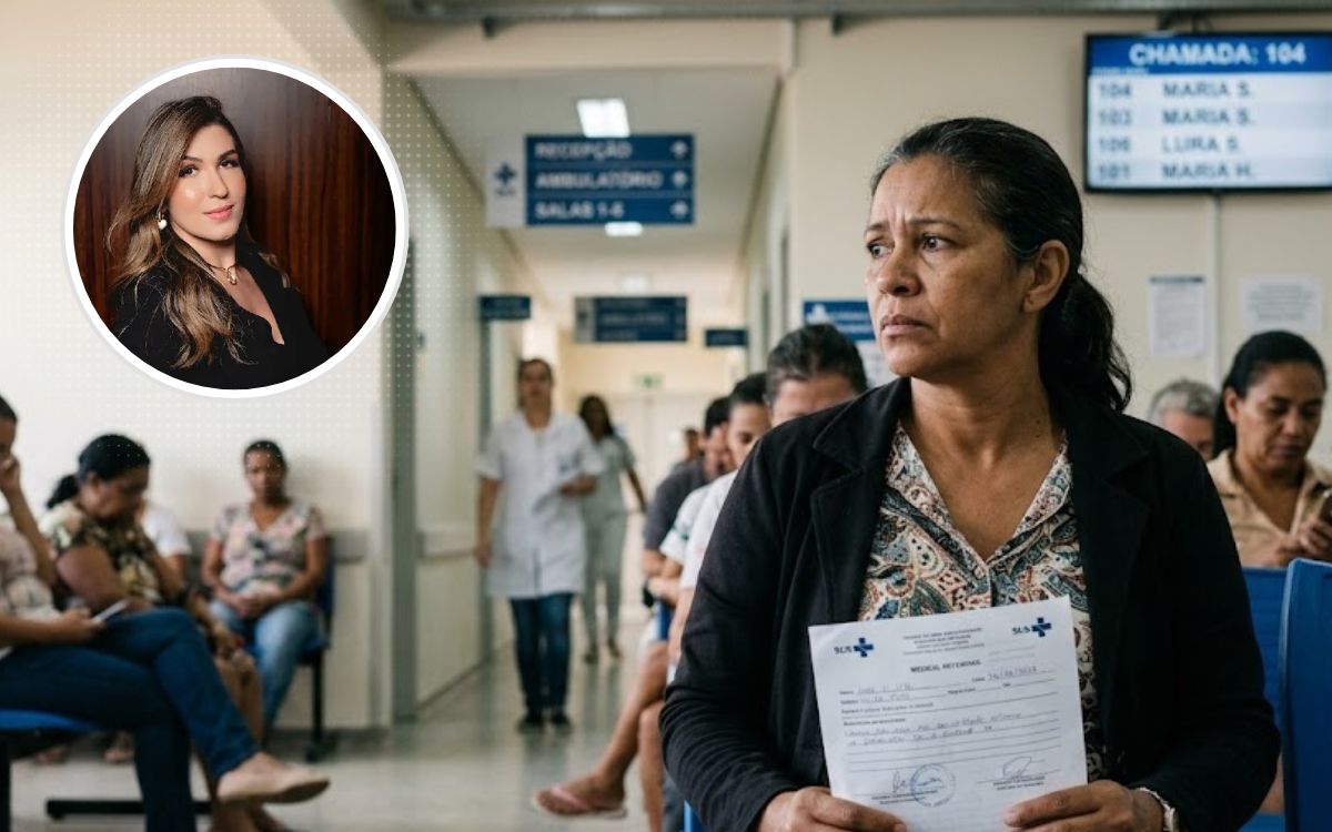 Demora na consulta pelo SUS.