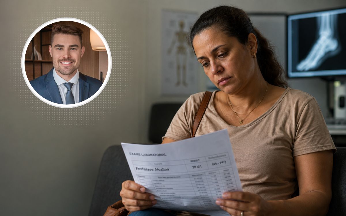 Fosfatase alcalina baixa: um detalhe no exame que pode revelar uma doença rara esquecida 1 Fosfatase alcalina baixa