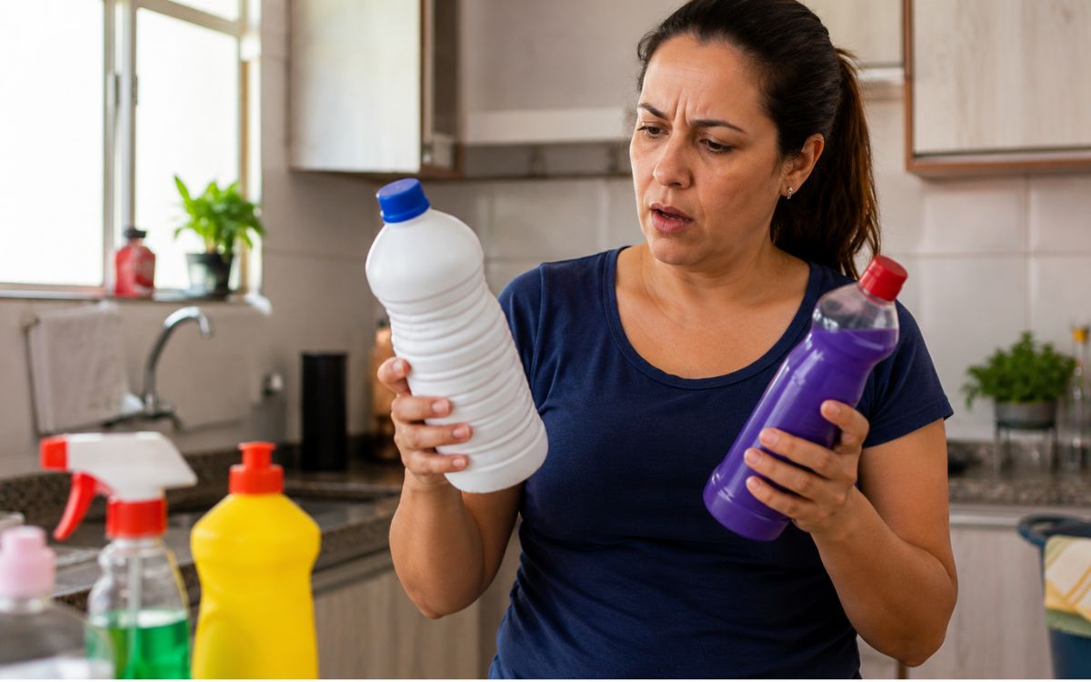 Água sanitária: 5 misturas que podem colocar sua saúde em risco dentro de casa 2 O que não pode misturar com água sanitária