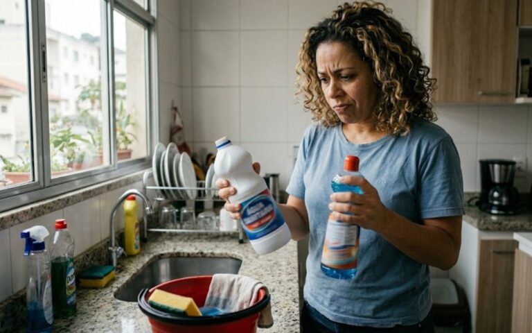 Água sanitária: 5 misturas que podem colocar sua saúde em risco dentro de casa 2 O que não pode misturar com água sanitária
