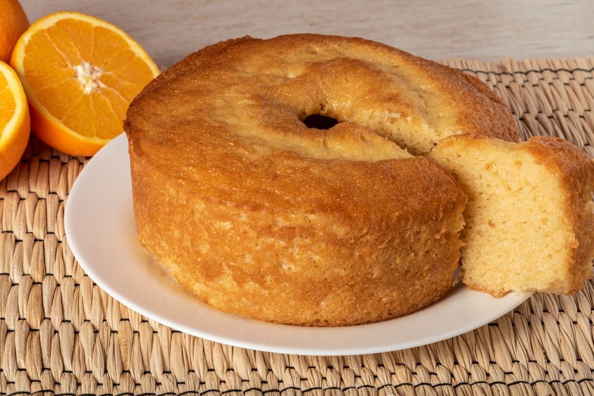 bolo de laranja com iogurte fit.