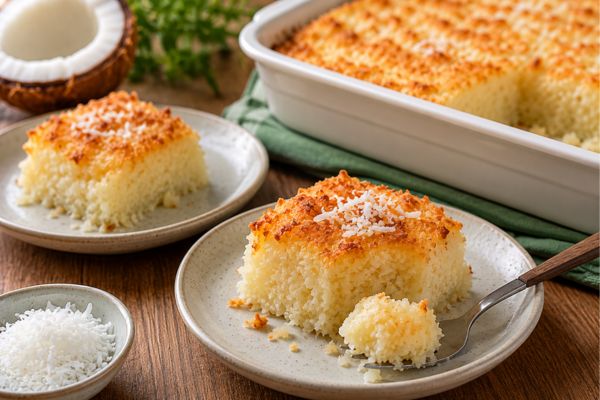 Cocada fit de forno: fácil de fazer e perfeita para matar a vontade de doce 2 cocada fit de forno.