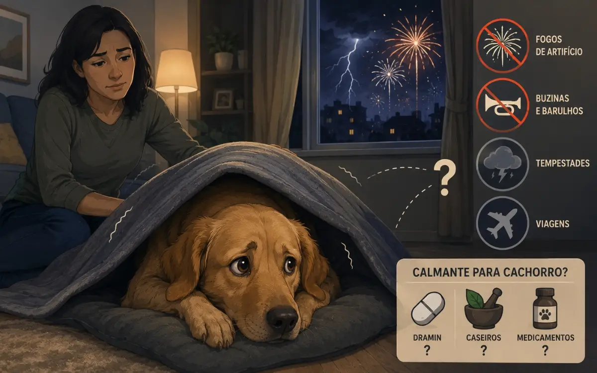 Calmante para cachorro