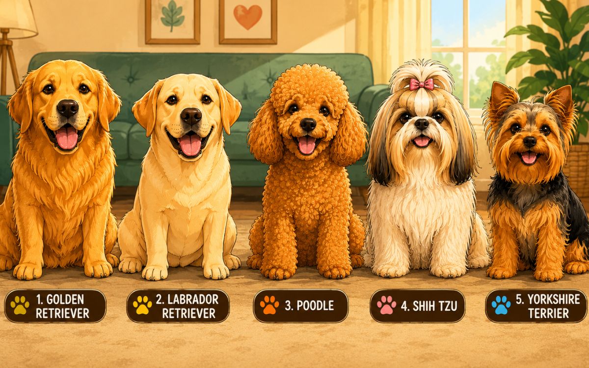 Se existisse uma SeleCÃO dos cães de companhia, estes seriam os 11 titulares escalados 2 Cão de companhia