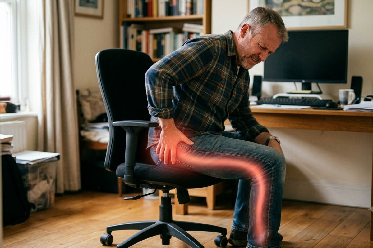 Ciático inflamado ou síndrome do piriforme? Descubra a origem da sua dor 1 Ciático inflamado ou síndrome do piriforme.