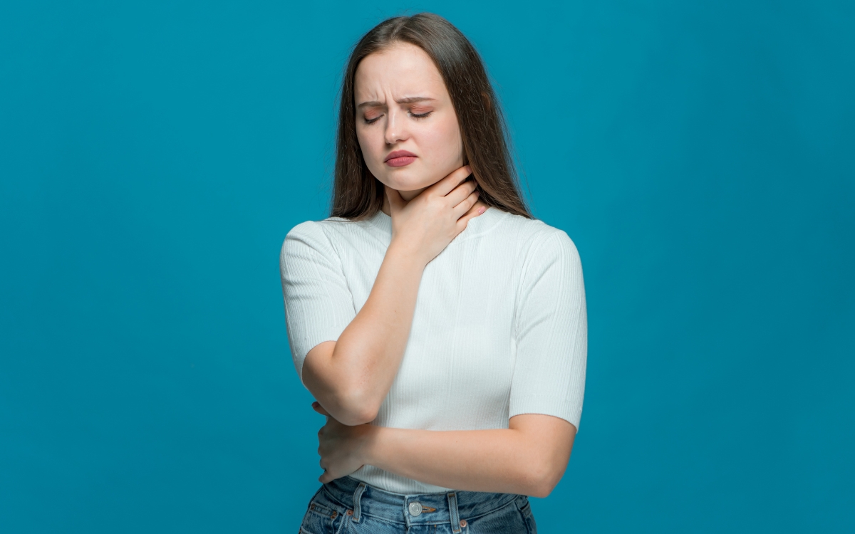 Garganta querendo inflamar