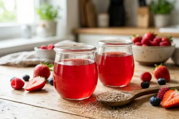 Gelatina com psyllium: o truque saudável que sacia a fome e nutre o corpo 2 Gelatina com psyllium.