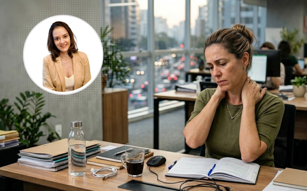 Dores no pescoço, costas e ombros? A rotina de trabalho pode ser o problema 1 Ginástica laboral