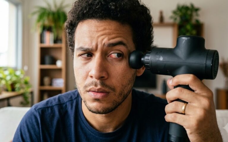 Massageador nos olhos pode ser perigoso? Caso de jovem acende alerta 2 Massageador nos olhos