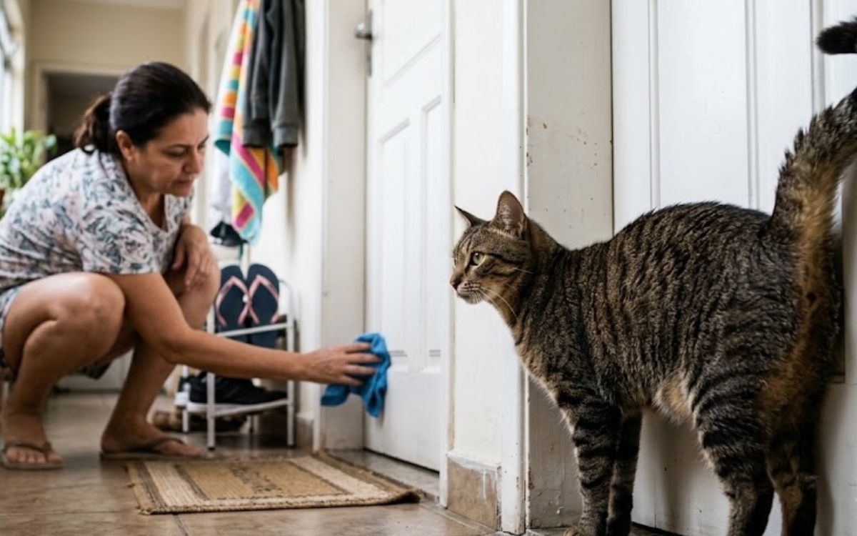 Existe misturinha caseira para o gato parar de marcar território? 2 Misturinha caseira para o gato parar de marcar território