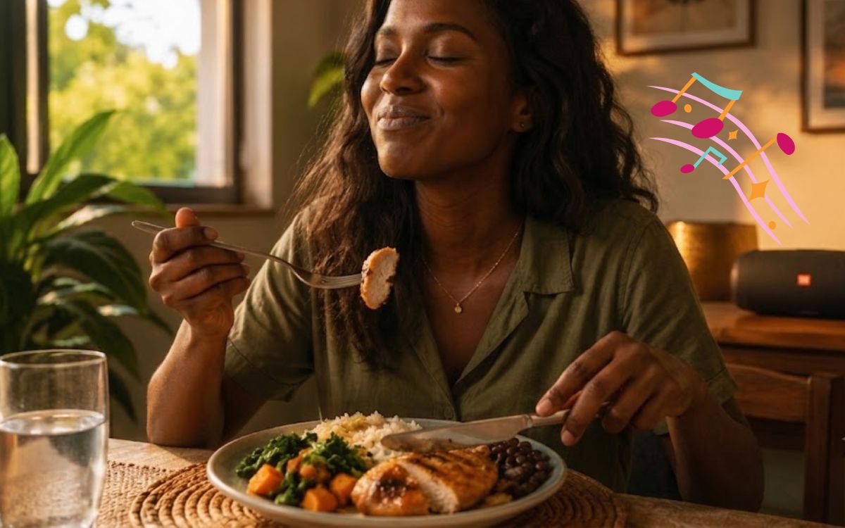 Música influencia o sabor da comida