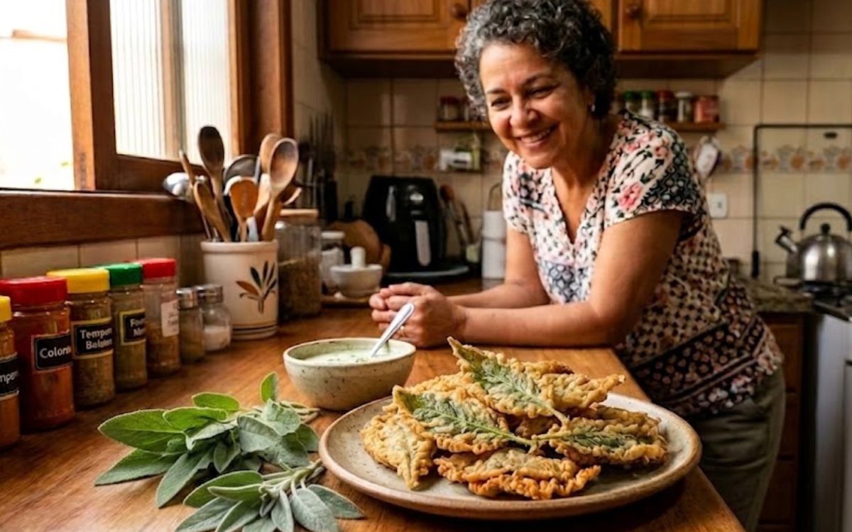 A planta que virou curiosidade na cozinha por lembrar peixe frito 1 Planta com gosto de peixe