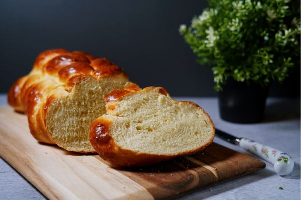 Rosca doce fofinha e saudável.