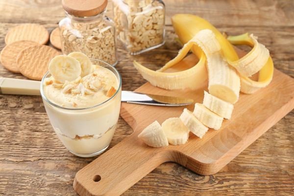 A receita de banana pudding fit que virou favorita de quem evita açúcar 2 banana pudding fit.