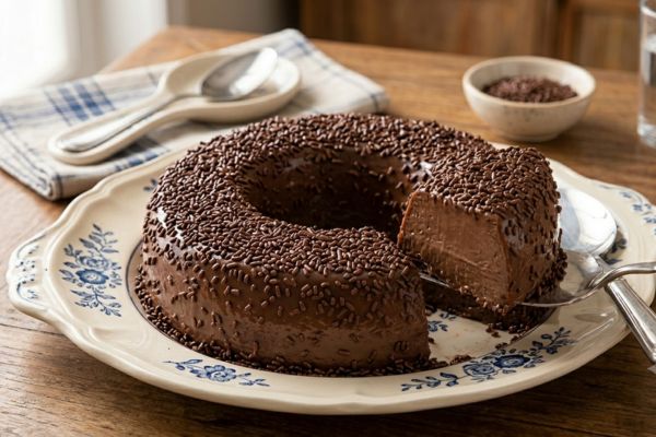 Brigadeirão fit de micro-ondas fica incrivelmente cremoso e leva poucos ingredientes 2 brigadeirão fit de micro-ondas.
