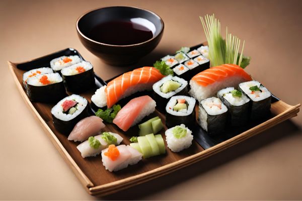 pode guardar sushi de um dia para o outro.