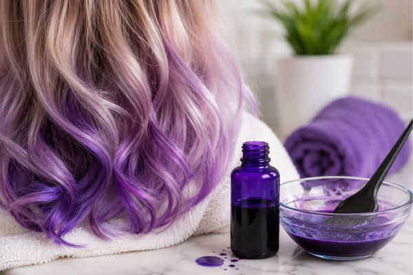 Violeta genciana no cabelo funciona mesmo? O que você precisa saber 2 violeta genciana nos cabelos.
