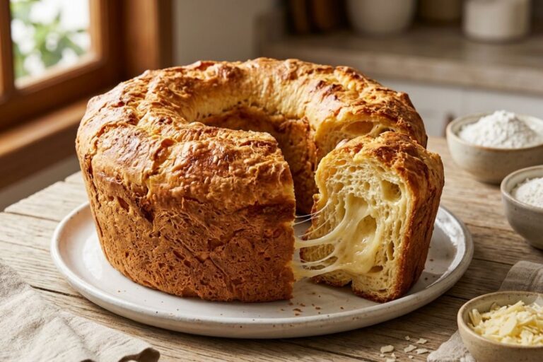 Bolo de pão de queijo saudável: receita prática para um café da manhã equilibrado 3 Bolo de pão de queijo.