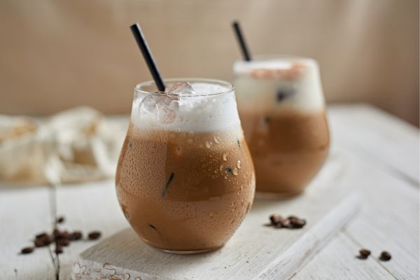 Cappuccino gelado fit.