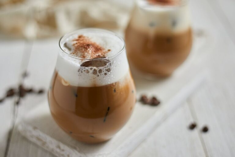 Cappuccino gelado fit.