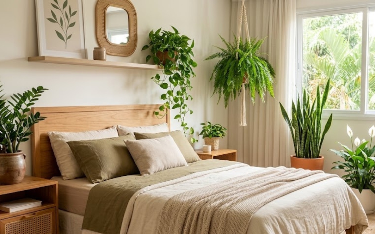 Bem-estar: 12 plantas para quarto de casal que podem transformar o ambiente 1 Plantas para quarto de casal