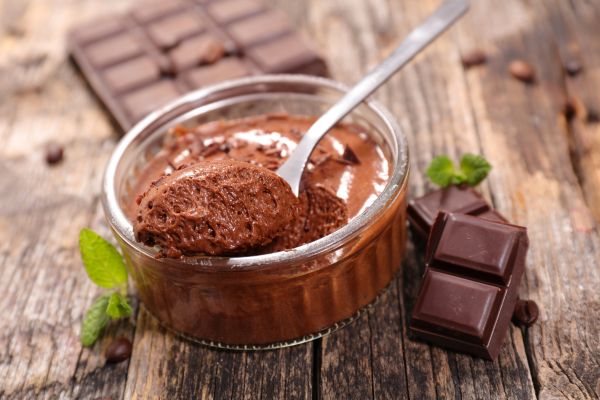 Mousse de chocolate zero açúcar: sobremesa cremosa, prática e perfeita para quem busca equilíbrio 2 Mousse de chocolate zero açúcar.