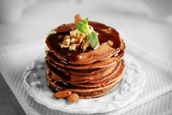 Panqueca proteica de chocolate: a receita prática que transforma seu café da manhã 2 panqueca proteica de chocolate.