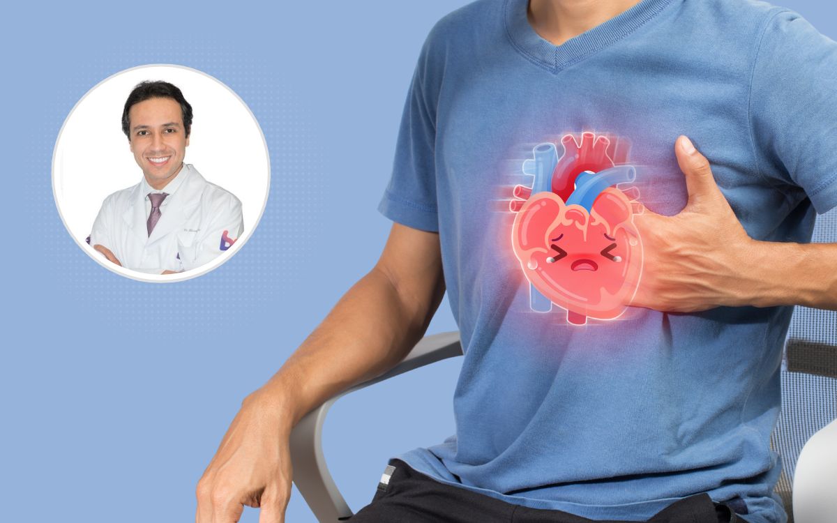 Cardiologista explica quando a ansiedade imita um infarto 1 Ansiedade e coração.