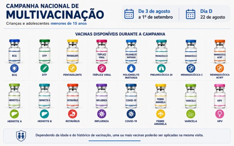 Atualizar caderneta de vacinação