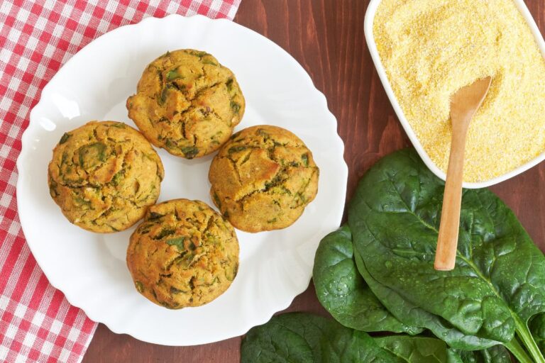 Bolinho de espinafre na airfryer: receita saudável, crocante e fácil de fazer 3 Bolinho de espinafre na airfryer.