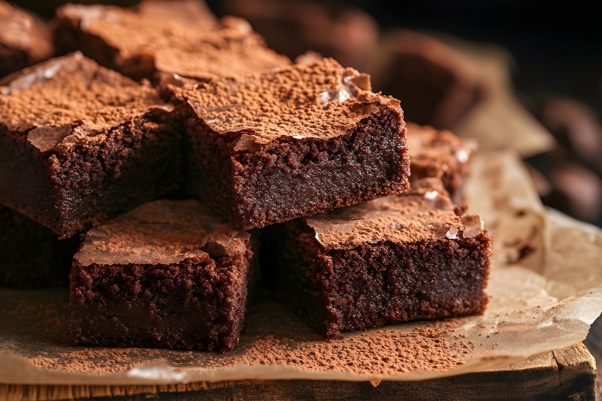 Brownie proteico.