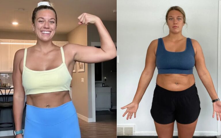 Ela ganhou quase 20 quilos mesmo com dieta e exercícios. O que acontecia enquanto ela dormia era a resposta 2 Ganho de peso sem explicação Crédito SWNS-2