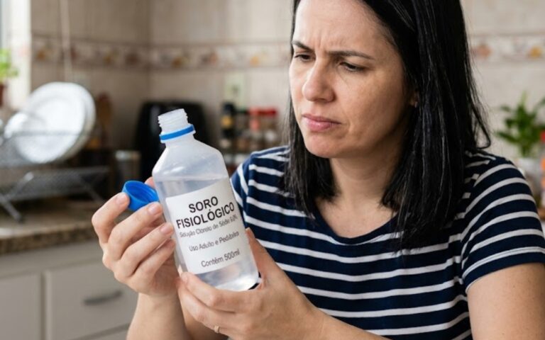 Quanto tempo dura o soro fisiológico aberto