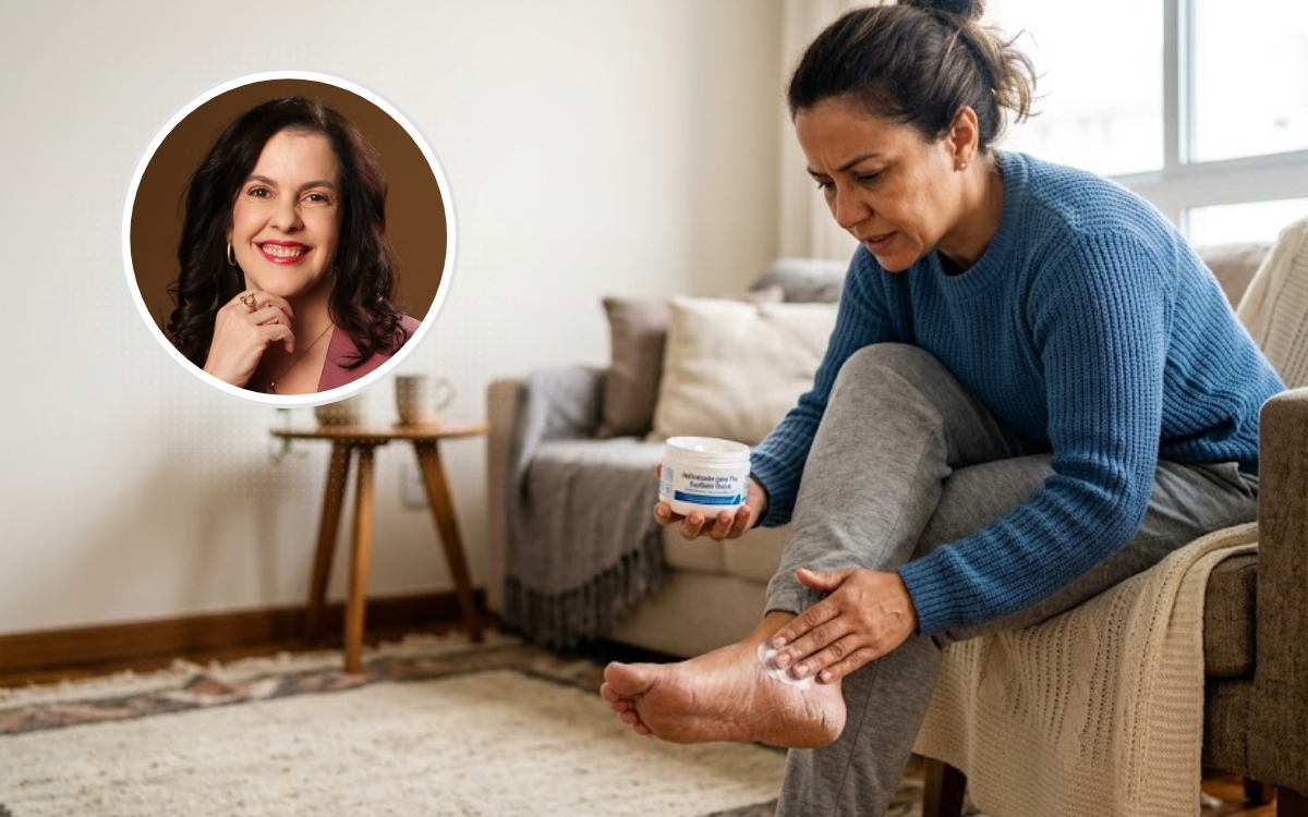 Rachaduras nos calcanhares: dermatologista explica por que elas pioram no inverno e como evitar 1 Rachaduras nos calcanhares