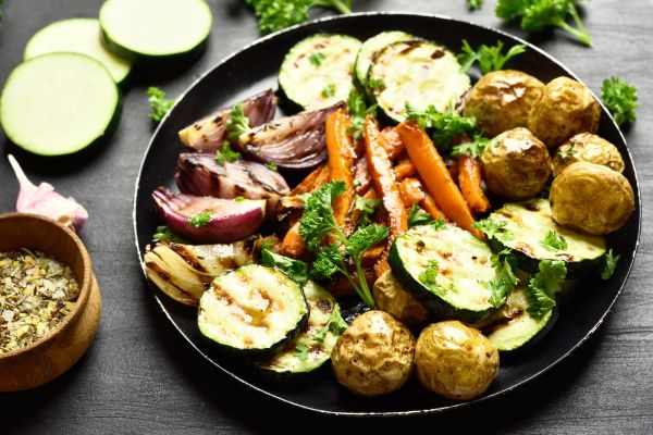 legumes assados na airfryer.
