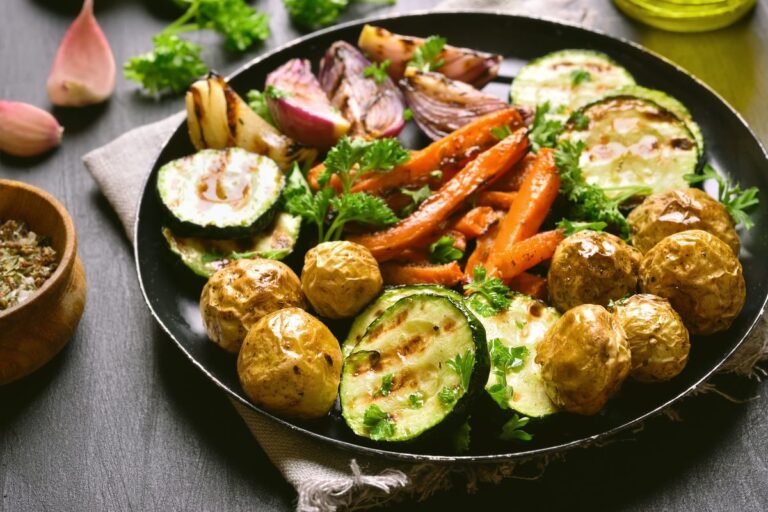 legumes assados na airfryer.