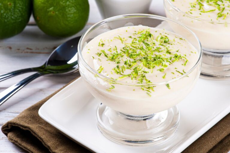 mousse fit de limão.