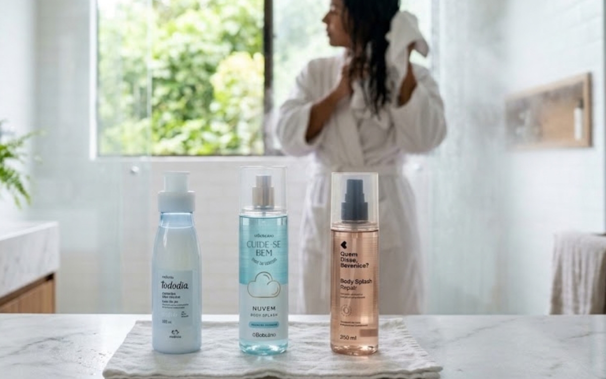 5 body splashes bem avaliados com cheiro de banho recém-tomado para usar no calor 2 Body splashes bem avaliados