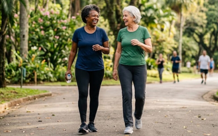 Exercício aeróbico na pós-menopausa