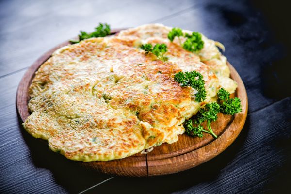 Omelete de aveia na air fryer: café da manhã rápido e saudável 2 Omelete de aveia na air fryer.