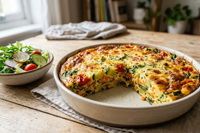 Quiche de legumes sem massa: leve, prática e fácil para o jantar 3 Quiche de legumes sem massa.