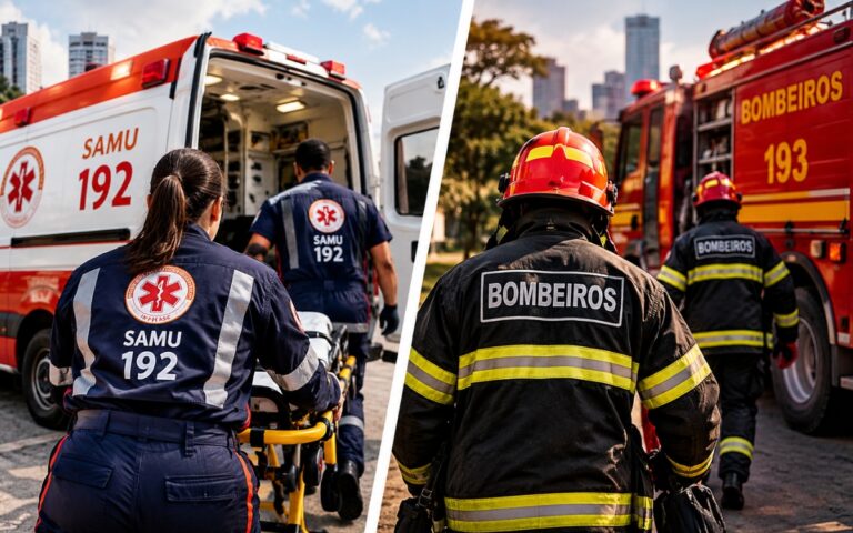 SAMU 192 ou Bombeiros 193: você saberia para qual número ligar em uma emergência? 2 SAMU 192 ou 193